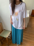 Chiyu Basic Color Banding Long Skirt