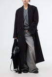 Dangling buckle shoulder bag