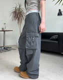 Cardin Washed Strap Cargo Pants