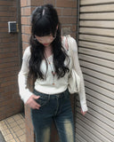 Ruffie Bootcut Seawashing Denim Pants