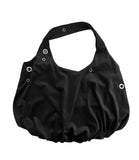 Dumpling Eyelet Shirring Shoulder Bag