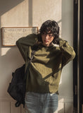Clo damage loose fit knitwear