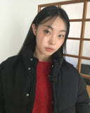 Lacon loose fit angora round knit