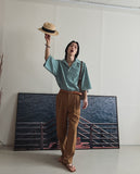 Lander side banding slacks