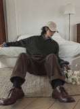 Kona basic three tuck wide pants