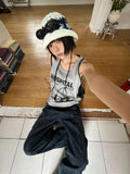 CHERRY SLEEVELESS