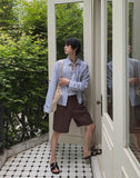 Pia Linen Half Pants