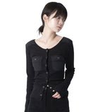 CARGO POCKET CARDIGAN