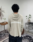 Haraine Waffle Crop Hoodie