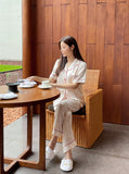 Raissel Silk Pajama Set (3pcs)