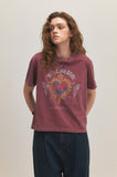 MORE LOVE Pigment Crop Short Sleeve Tee