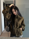 String Bomber Jacket