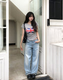 Vintage Union Jack Slim Short Sleeve