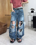 Rudd Distressed Washed Denim Pants