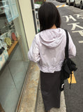 Neiro Cotton Dot Maxi Long Skirt