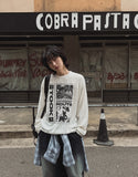 Route Print Overfit Knit
