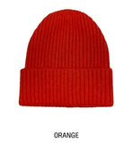 Radi Angora ribbed beanie