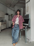 Rocky Big Wide Strap Balloon Denim