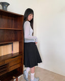 Leli See-Through Round Neck Long Sleeve T-Shirt