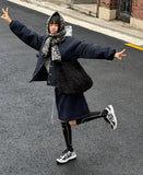 (4oz Quilting) LOVELY DOT PADDED JACKET