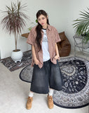 Caro Bermuda Banding Denim Pants
