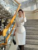 Creeren Tweed Belt One Piece Belt Set