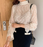 Ruidel Lace See Through Blouse