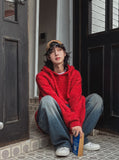 Raise Boucle Knit Hood