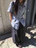 [unisex] Casa Denim Balloon Wide Banding Pants