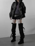 (unisex) Trick Glossy Two-Way Jumper