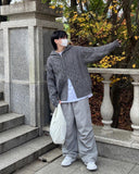Brushed Rocks Nylon Pants