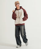 Supermechanic Loose Fit Hood Zip-Up