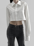 Lance cropped shirt