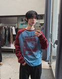 Vision Color Matching Raglan Long Sleeve