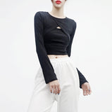 [NONCODE] (1+1) DeMer Bolero T-shirt + Sleeveless Set