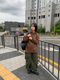 Padrick Curved Cargo Wide Pants