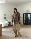 Rokat Overfit Check Shirt