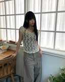 Hizzle Lace Sleeveless Blouse