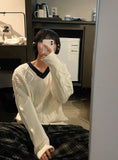 Look Cable Long Sleeve Knit