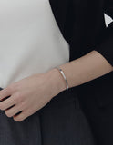 [Premium Plating] Precise AB Double Cuff Bangle S