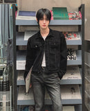 Io Velvet Denim Jacket