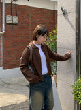 Kdanro Collar Knit Cardigan