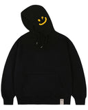 Side Hood Drawing Smile Hoodie