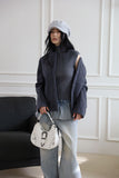 Argyle snap boucle jacket