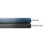 Cut Washed Bermuda Denim
