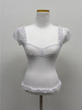 Garden Frill See-through T-shirt
