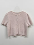 Pearl Puff Half Cardigan
