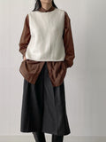 Rosie Tencel See-Through Loose Fit Blouse