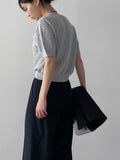 Popcorn Whole Garment Half Knit
