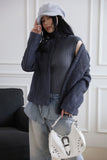 Argyle snap boucle jacket